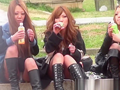 Japanese hotties watched secretly