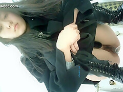 แอบถ่ายสาวจีนเข้าห้องน้ำร้านอาหาร