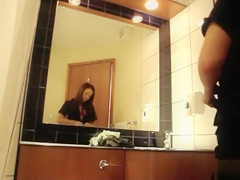 She is not interested in the toilet